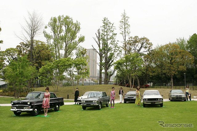 【スカイライン50周年】写真蔵@東京ミッドタウン・ガーデン