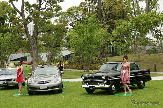 【スカイライン50周年】写真蔵@東京ミッドタウン・ガーデン
