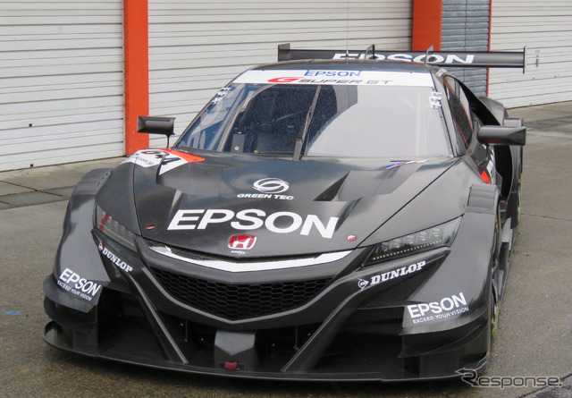 同じく昨年12月にツインリンクもてぎでシェイクダウンされた際の#64 NSX-GT。