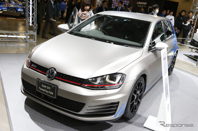 VW ゴルフGTI Tuned by COX(東京オートサロン2017)