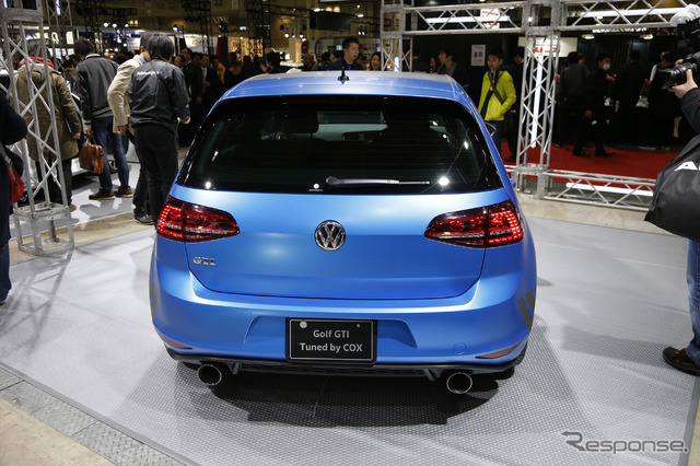 VW ゴルフGTI Tuned by COX(東京オートサロン2017)