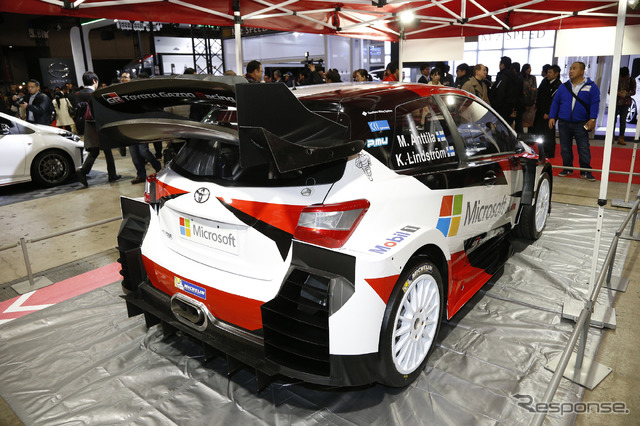トヨタ・ヤリスWRC(東京オートサロン2017)