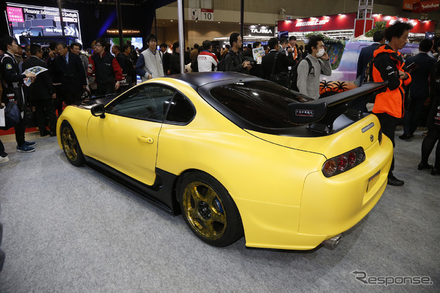 トヨタ東京自動車大学校のRSスープラ(東京オートサロン2017)