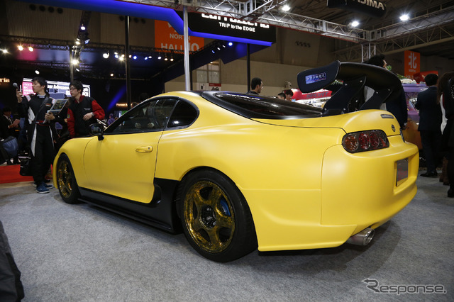 トヨタ東京自動車大学校のRSスープラ(東京オートサロン2017)