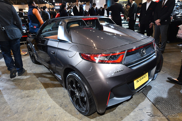 ホンダ S660 ブルーノ レザー エディション(東京オートサロン2017)