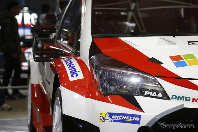 トヨタ ヤリスWRC(東京オートサロン2017)