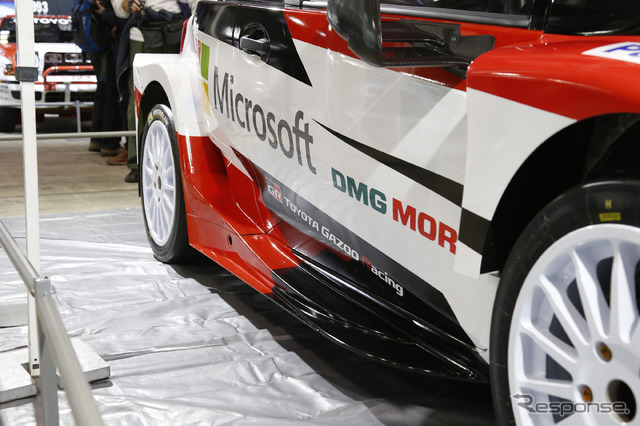 トヨタ ヤリスWRC(東京オートサロン2017)
