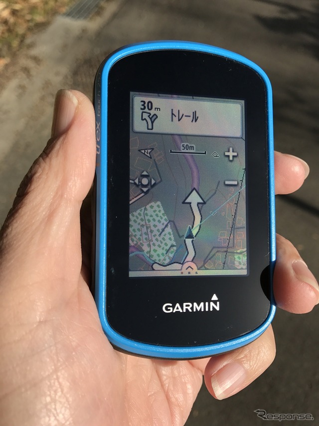 GPS測位は起動直後こそ安定しないもののかなり正確で信頼できる