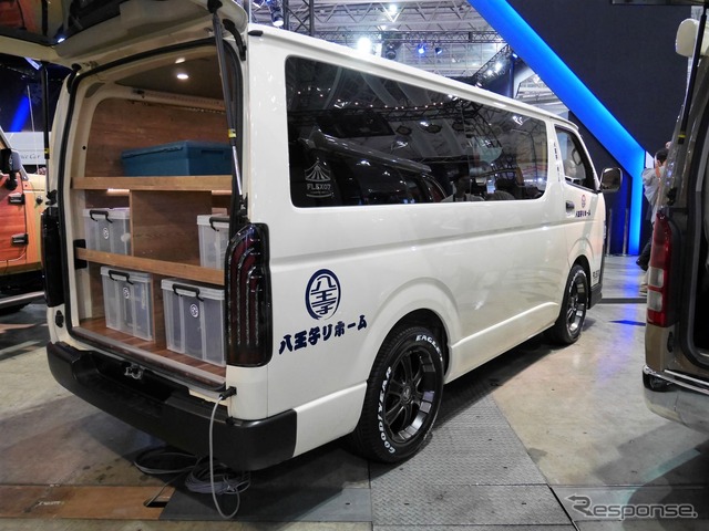 八王子リホーム仕様のハイエースデモカー
