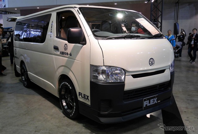 八王子リホーム仕様のハイエースデモカー