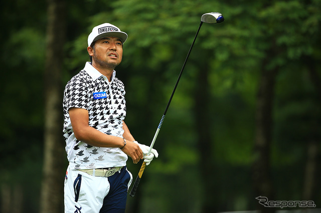 「ネスレインビテーショナル 日本プロゴルフマッチプレー選手権 レクサス杯」大会ホストプロの片山晋呉プロ