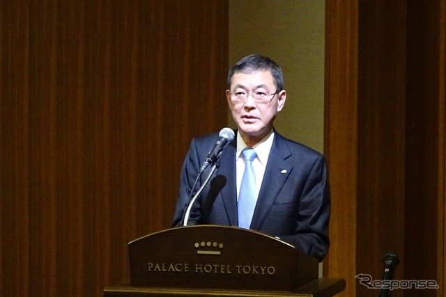 スバルの吉永社長 《撮影 池原照雄》
