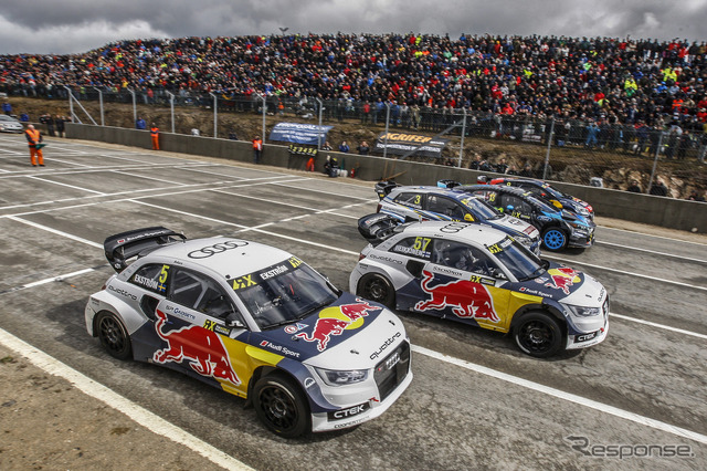 昨季の世界ラリークロス選手権(World RX)の模様。