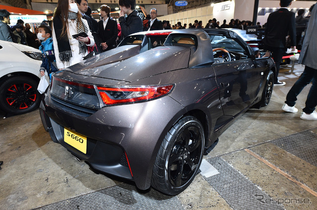 ホンダ S660 ブルーノレザーエディション(東京オートサロン2017)