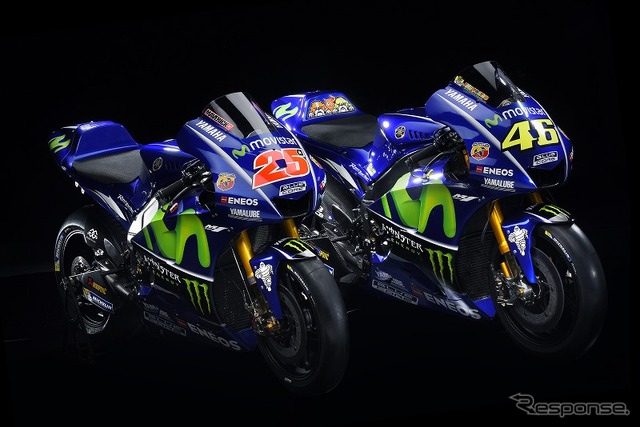 Movistar Yamaha MotoGPの2017年参戦マシン