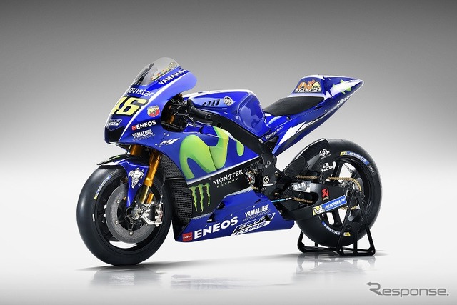 Movistar Yamaha MotoGPの2017年参戦マシン