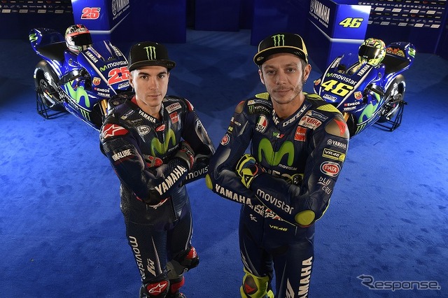 バレンティーノ・ロッシとマーベリック・ビニャーレス