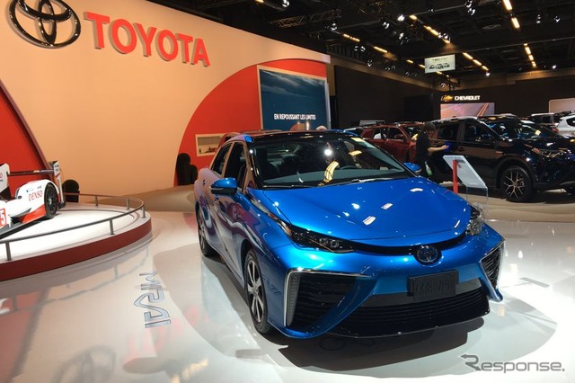 トヨタMIRAI(モントリオール国際自動車ショー)