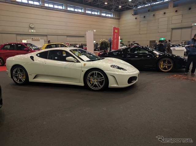 案外少ない赤いフェラーリ?(プレミアムワールド・中古車フェア Auto Speciale)