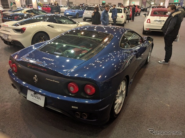 案外少ない赤いフェラーリ?(プレミアムワールド・中古車フェア Auto Speciale)