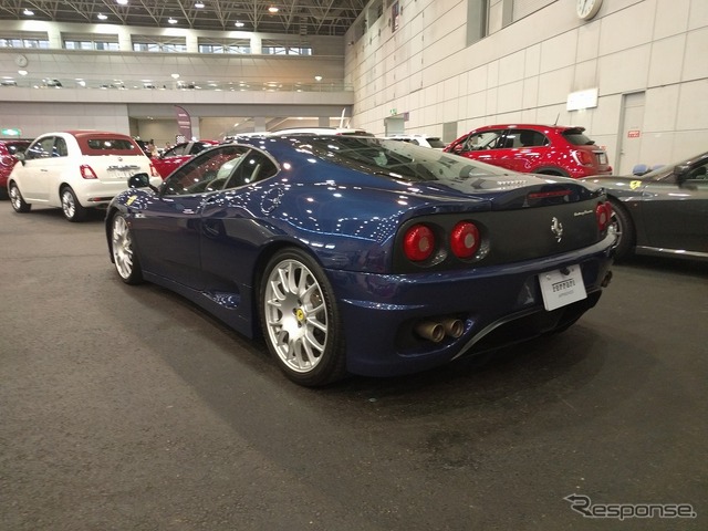 案外少ない赤いフェラーリ?(プレミアムワールド・中古車フェア Auto Speciale)