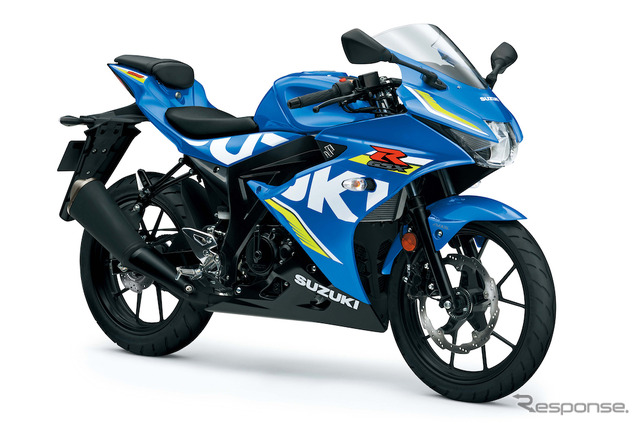 インターモトで発表したGSX-R125。