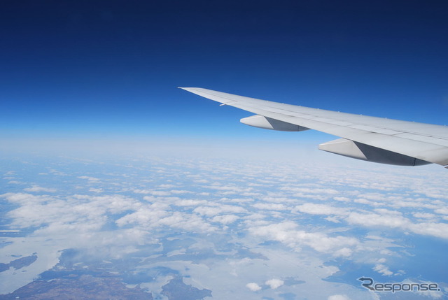 空の旅(イメージ)