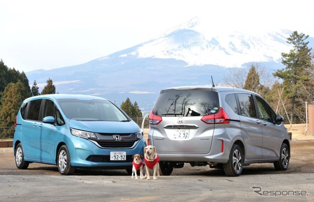 【ホンダ フリード・フリード+でペット旅】犬にもうれしい静粛性と車内空間で、箱根の温泉宿をめざす