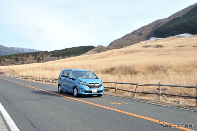 箱根路を行く、ホンダ フリード