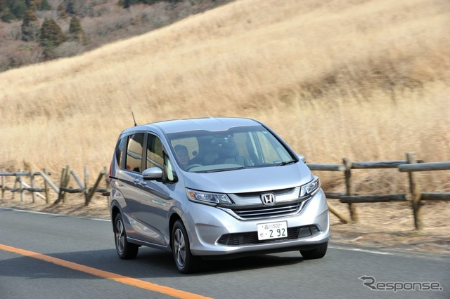 箱根路を行く、ホンダ フリード+