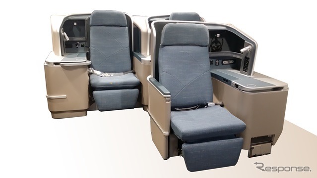 フィリピン航空A330のビジネスクラスシート