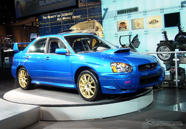 旧型スバルインプレッサWRX