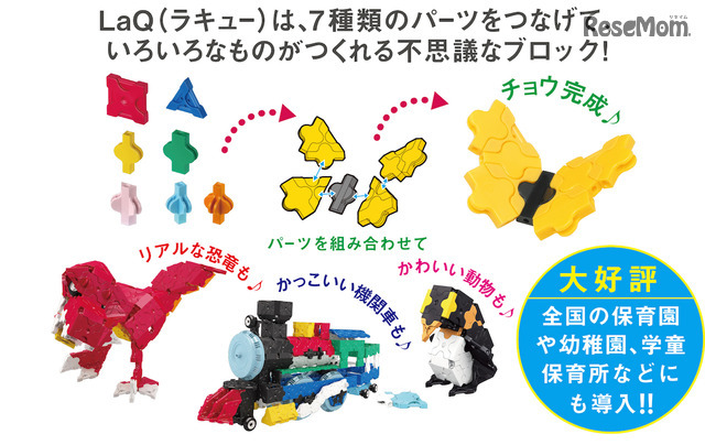 知育ブロック玩具LaQについて