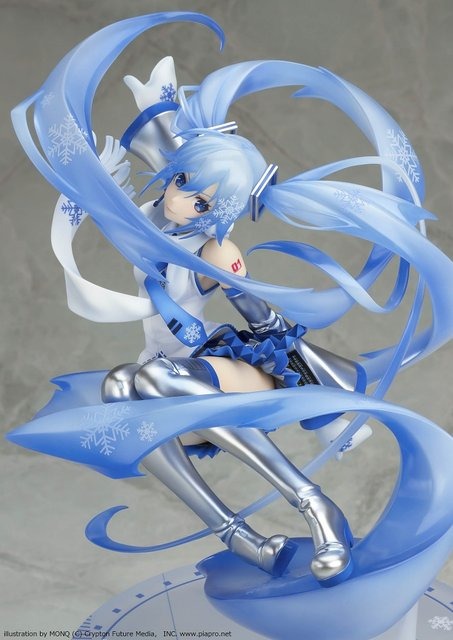 グッドスマイルカンパニーよりフィギュア「雪ミク」が登場、雪のイメージにこだわったクール＆キュートな一品に