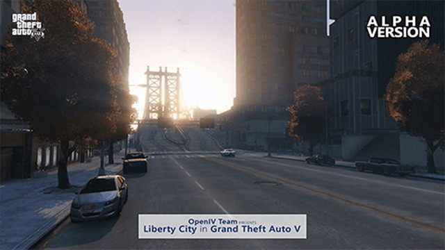 PC版『GTA 5』向けリバティーシティ追加Mod最新ショット！違和感が無い…