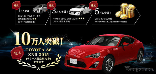 86 や S660 も登場!シリーズ最新作『首都高バトル XTREME』正式サービス開始