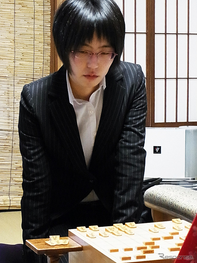 第43期女流名人戦第1局、里見女流名人対上田女流三段(2017年1月15日)