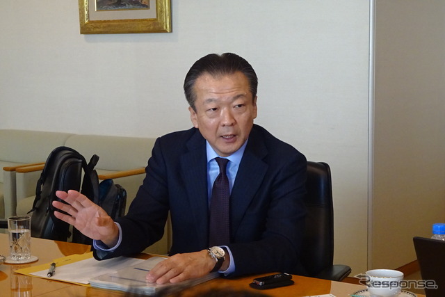 ホンダの北米地域本部長で米国ホンダ社長も務める神子柴寿昭専務執行役員