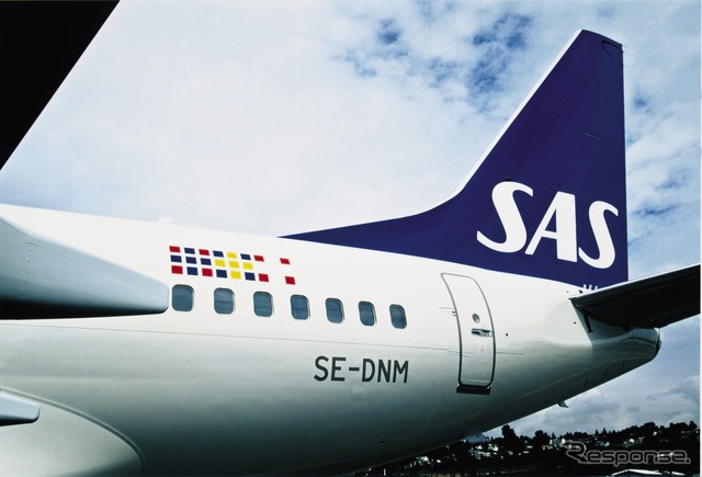 スカンジナビア航空のボーイング737