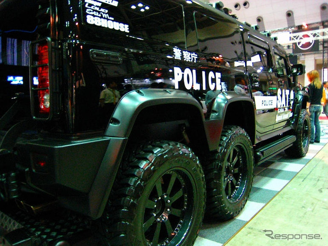 【東京スペシャルインポートカーショー07】警察 SAT専用車両?