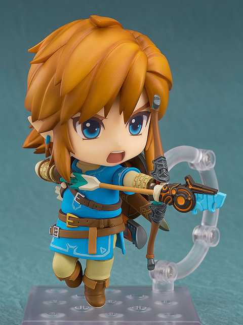 『ゼルダの伝説 ブレス オブ ザ ワイルド』の「リンク」がねんどろいどに!剣や馬などオプション多数