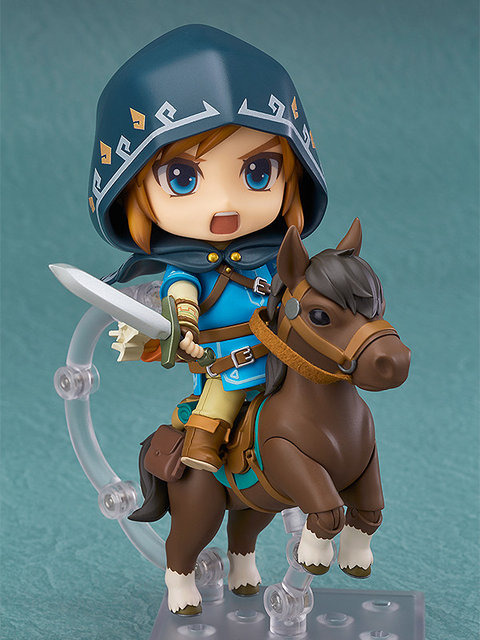 『ゼルダの伝説 ブレス オブ ザ ワイルド』の「リンク」がねんどろいどに!剣や馬などオプション多数