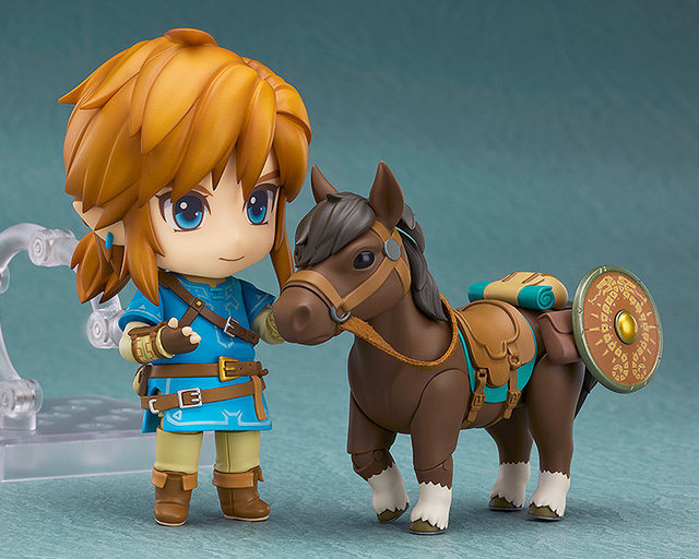 『ゼルダの伝説 ブレス オブ ザ ワイルド』の「リンク」がねんどろいどに!剣や馬などオプション多数