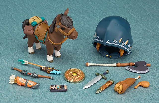 『ゼルダの伝説 ブレス オブ ザ ワイルド』の「リンク」がねんどろいどに!剣や馬などオプション多数
