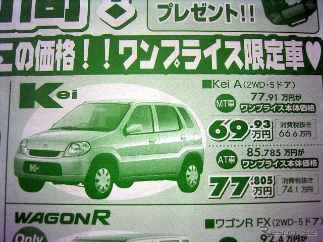 【母の日値引き情報】お母さんありがとう…軽自動車