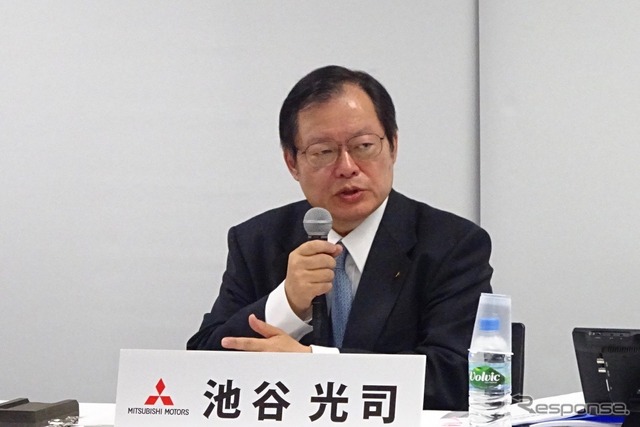 池谷副社長 《撮影 池原照雄》