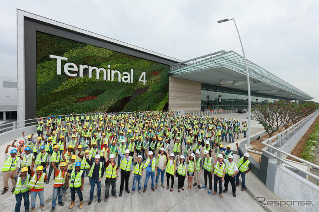 シンガポール・チャンギ空港の第4ターミナル工事が完了