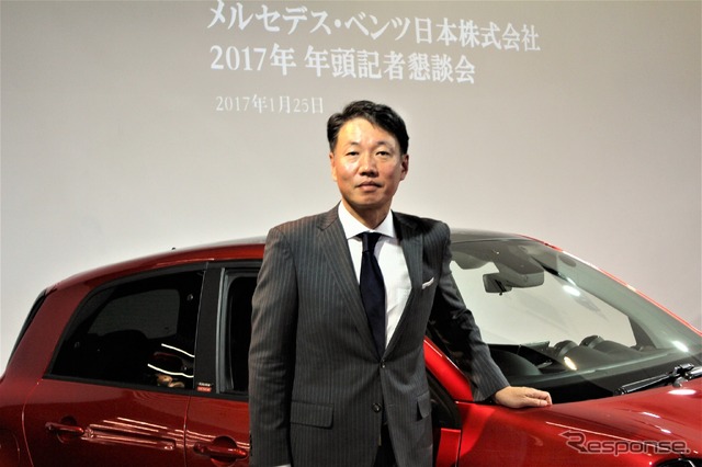 メルセデス・ベンツ日本代表取締役社長兼CEOの上野金太郎氏