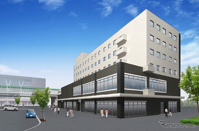 新函館北斗駅前ビル（イメージ）