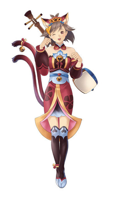 『めがみめぐり』2月のイベントで“ネコマタ”な衣装をゲットしよう! 愛らしい“バレンタインエプロン”や“オニ装束”も登場